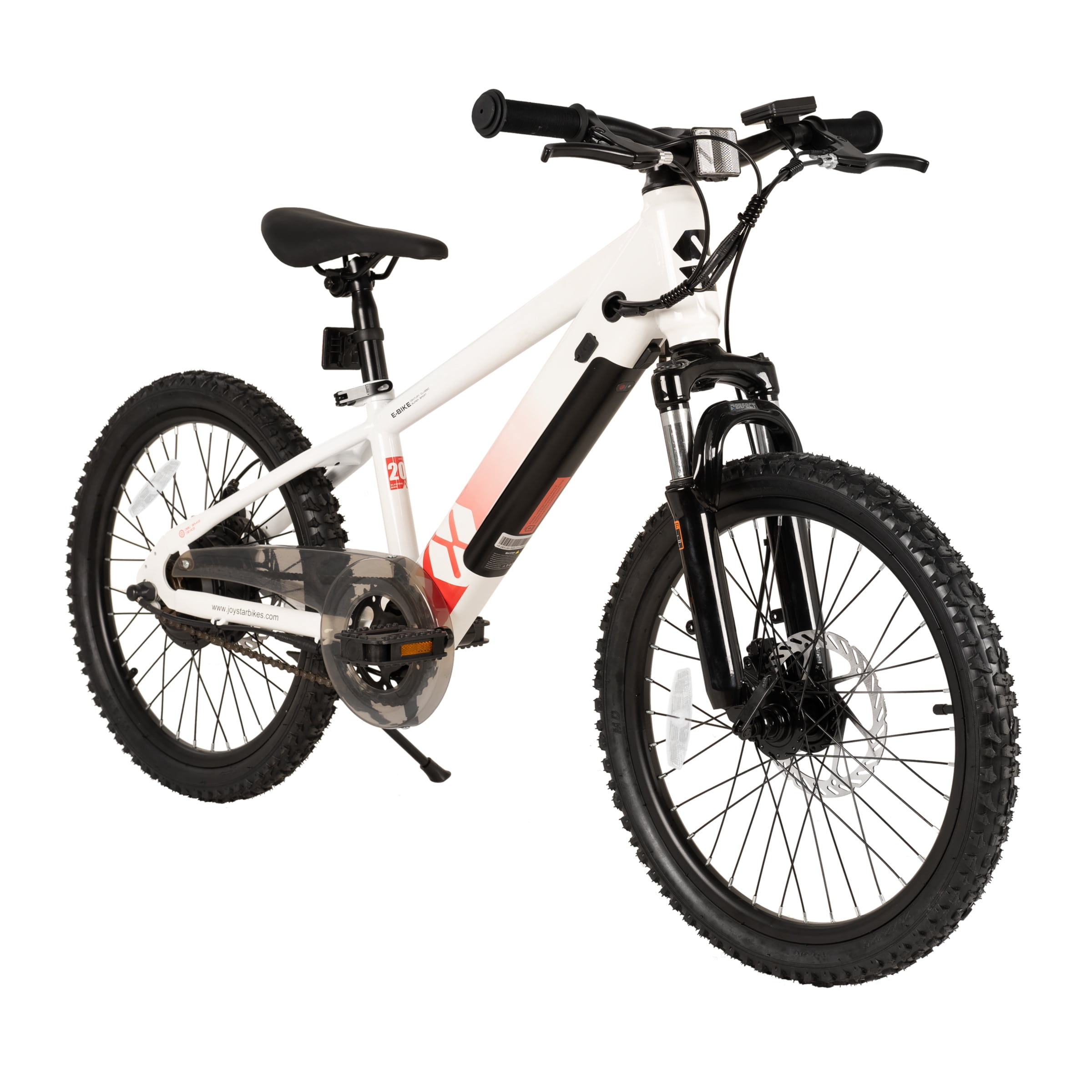 JOYSTAR Electric Bike for Teenagers, Ages 7+ with 250W Brushless Motor, 15 Miles 15MPH Electric Mountain Bicycle with Removable Battery, Multiple Colors