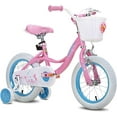 thumbnail image 1 of JOYSTAR Fairy Girls Bike for Toddlers and Kids Ages 3-5 Years Old Kids, 14 inch Wheels，Training Wheels Included,Pink, 1 of 8