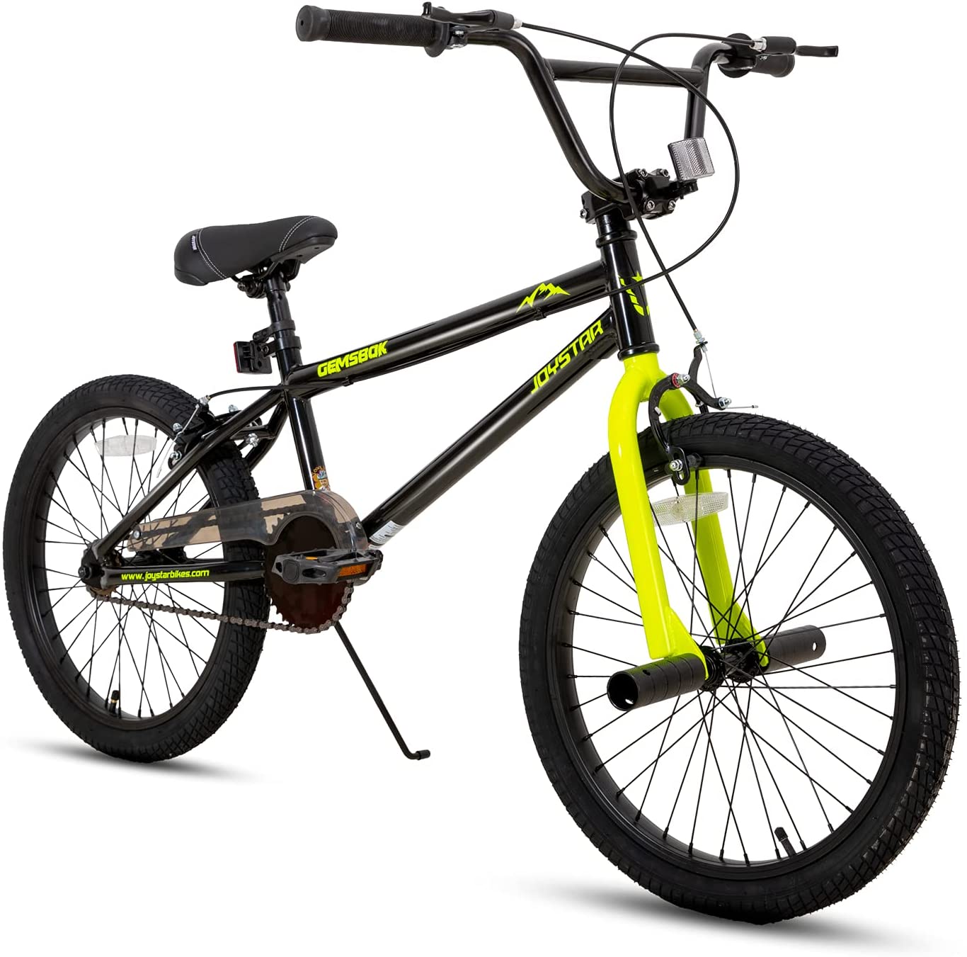 Huffy HX Pro Cruiser 24inch Aluminum BMX Bike for Boys, Black/Orange
