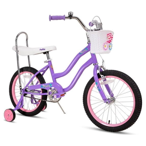 JOYSTAR Kids Cruiser Bike with 20" Wheels for 6-12 Years Kids,Classic Frame Shape,Purple