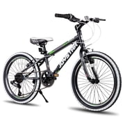JOYSTAR Lubbock 20 24 Inch Kids Bike for Boys & Girls Ages 7-12 Years Hardtail Mountain Bike for Kids with 1-Speed/7-Speed Drivetrain, White Wall Knobby Tires, Kids Bicycle