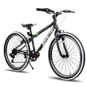JOYSTAR Lubbock 20 24 Inch Kids Bike for Boys & Girls Ages 7-12 Years Hardtail Mountain Bike for Kids with 1-Speed/7-Speed Drivetrain, White Wall Knobby Tires, Kids Bicycle