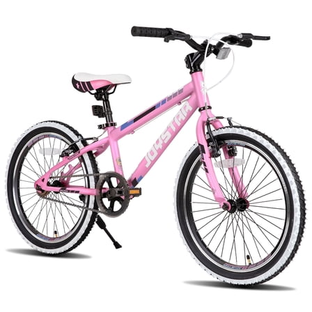 JOYSTAR Lubbock 20 24 Inch Kids Bike for Boys & Girls Ages 7-12 Years Hardtail Mountain Bike for Kids with 1-Speed/7-Speed Drivetrain, White Wall Knobby Tires, Kids' Bicycle