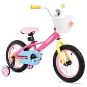 JOYSTAR Toddler Girls 12" Training-Wheel Bikes