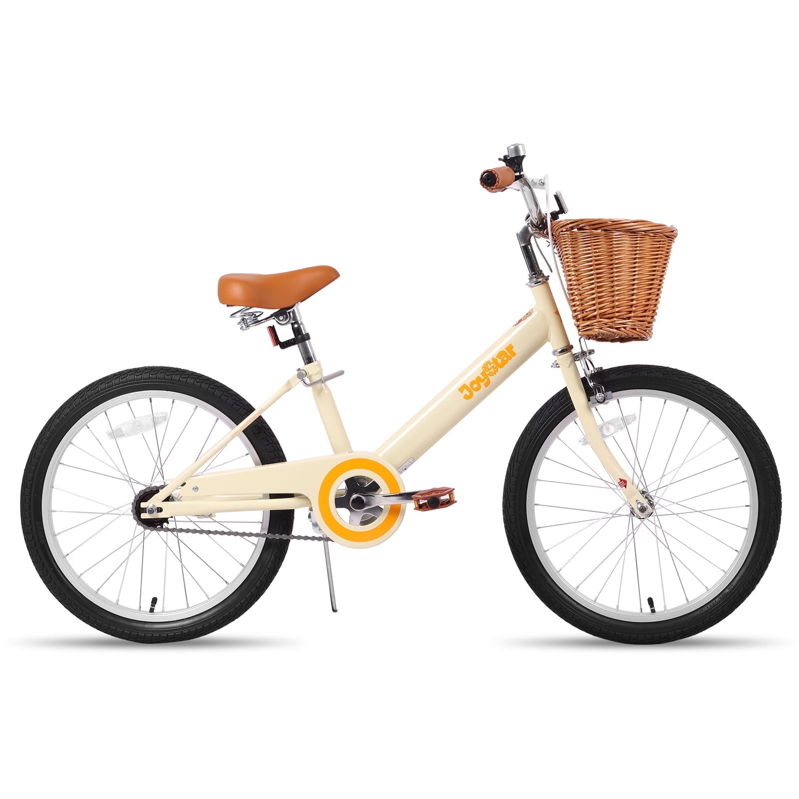 JOYSTAR Vintage 12 & 14 & 16 Inch Kids Bike with Basket & Training