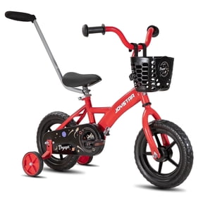 JOYSTAR Voyager 10 Inch Kids Bike for Boys and Girls, Children Bicycle in Red