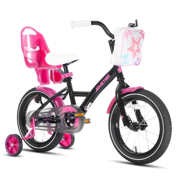 JOYSTAR Keano 14 inch Kids Bike for Girls, Children Bicycle in Black