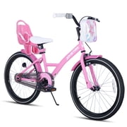 JOYSTAR Zinnia 20 inch Kids Bike for Girls, Children Bicycle in Pink