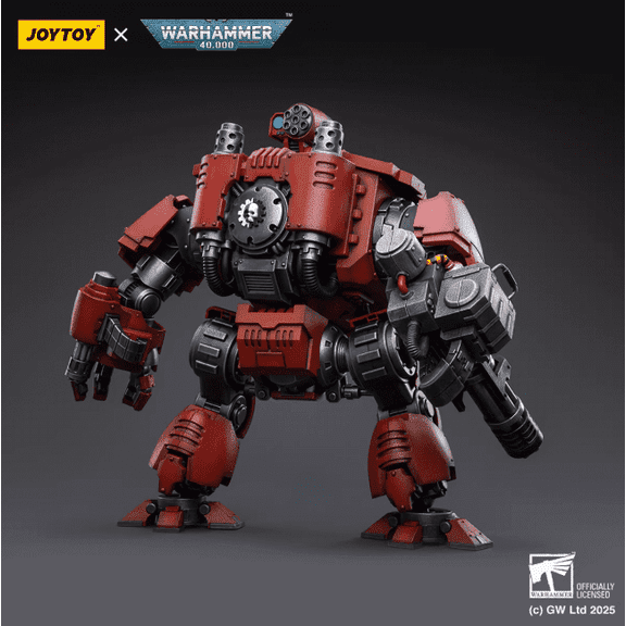 JOYTOY 1/18 Action Figure Warhammer 40,000 Blood Angels Redemptor Dreadnought Lorenzo Gabrata 11''Tall Movable Model Collectible Figurine