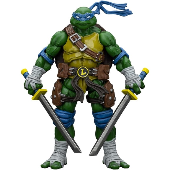 JOYTOY 1/18 Scale Ninja Turtles Leonardo TMNT Action Figure Doll JT6892