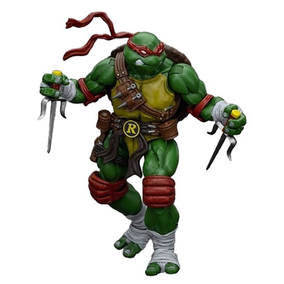 JOYTOY 1/18 Scale Ninja Turtles Leonardo TMNT Raphael Action Figure JT7097