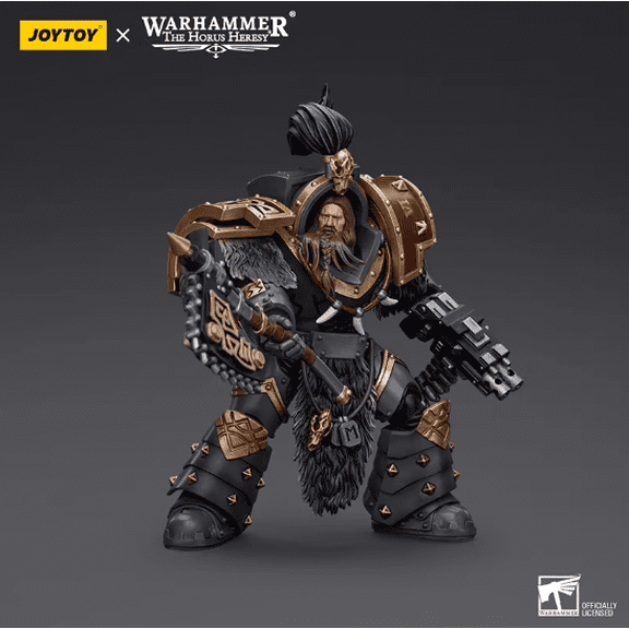 JOYTOY 1/18 Warhammer The Horus Heresy Action Figure 5.59 inch Space Wolves Varagyr Wolf Guard Squad Varagyr Terminator 4 Collection Model Birthday Gift