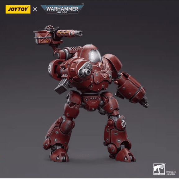 JOYTOY Action Figures Warhammer 40K 9.4inch Adeptus Mechanicus Kastelan Robot with Heavy Phosphor Blaster 1/18 Movable Model Collectible Figurine