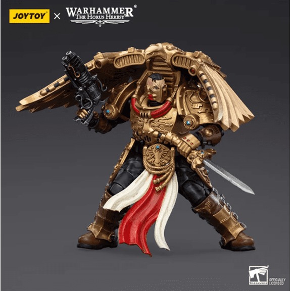 JOYTOY Action Figures Warhammer 40K Legio Custodes 1/18 Movable Model Collectible Figurine (Custodian Venatari Squad Venatari with Kenetic Destroyer 1)