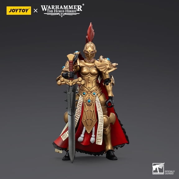 JOYTOY Action Figures Warhammer 40K Sisters of Silence 1/18 Movable Model Collectible Figurine(White Falcons Vigilator Cadre Vigilator )