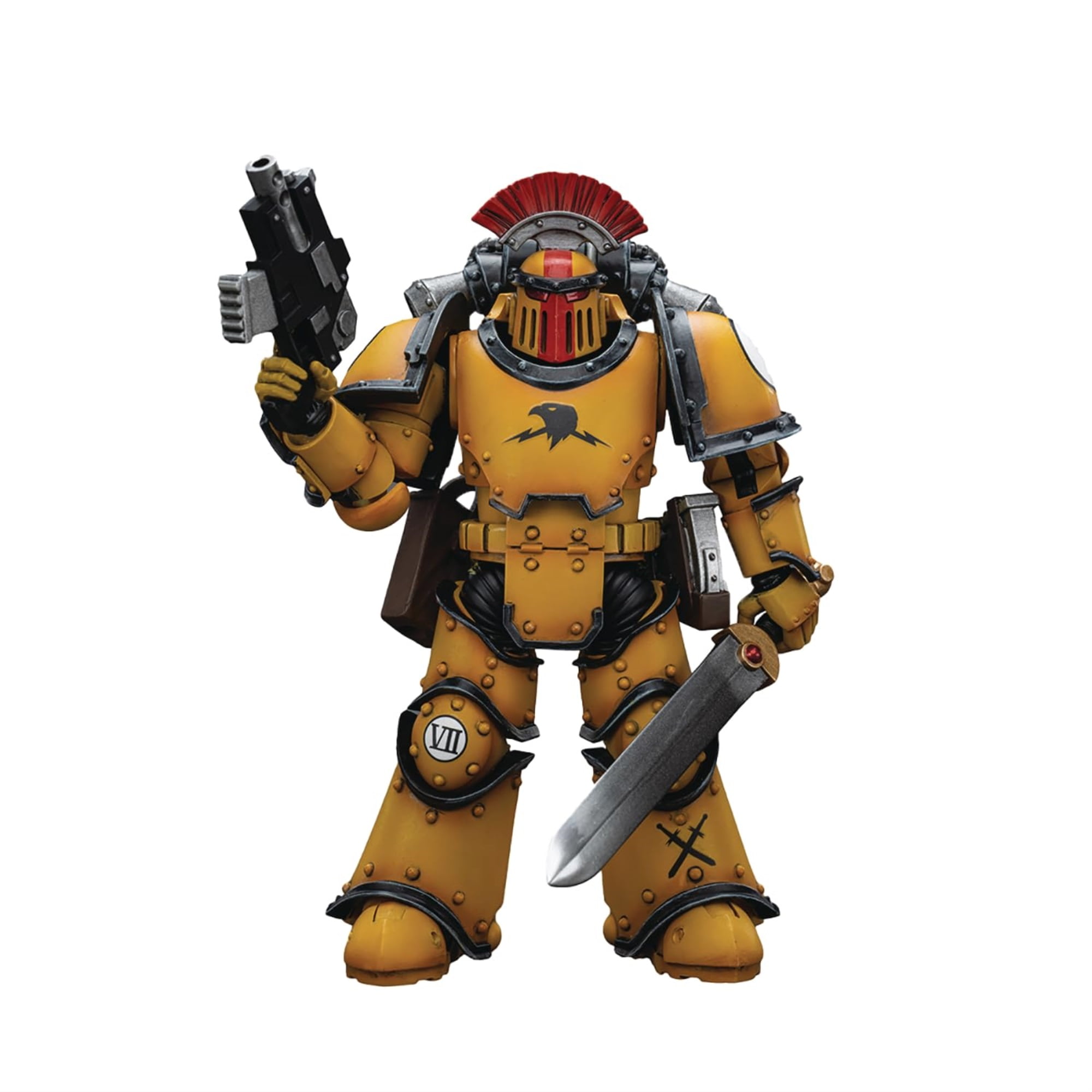 JoyToy Warhammer 40k Ultramarines MKIII Tactical Squad Sargeant With Power Sword - Action Figure 1:18