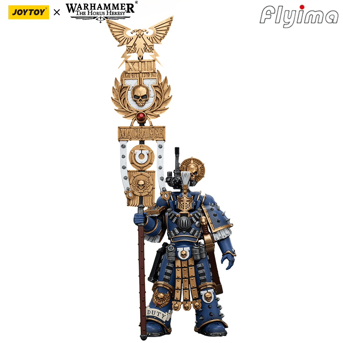 JOYTOY 1/18 Action Figure Warhammer 40.000 - Ultramarines Cappellano In Armatura Terminator (14,2 Cm) - Modellino Da Collezione
