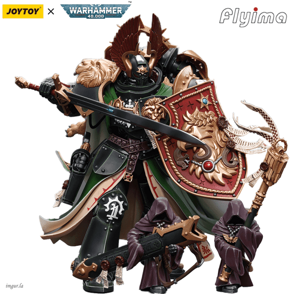 JOYTOY Warhammer 40,000 Dark Angels Primarch Lion El‘Jonson Warhammer 40K Collection Model