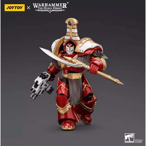 JOYTOY Warhammer 40K 1/18 Action Figures Thousand Sons Sekhmet Terminator Cabal Sekhmet with Combi-Bolter and Achea Force Weapon Collectible Model