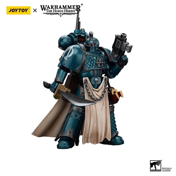 JOYTOY Warhammer 40K Alpha Legion Legion Praetor with Power Sword Collection Model