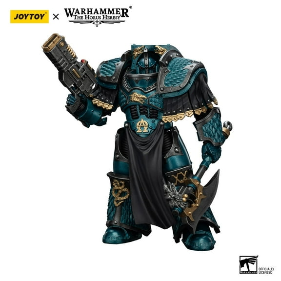 JOYTOY Warhammer 40K Alpha Legion Lernaean Terminator with Volkite Charger