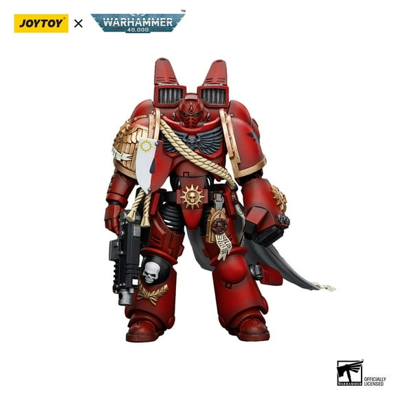 JOYTOY Warhammer 40K Blood Angels Captain With Jump Pack 1:18 Collection Model