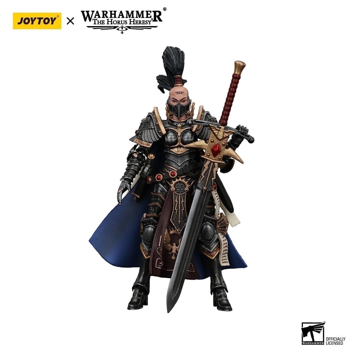 JOYTOY Warhammer 40K The Horus Heresy Sisters of Silence Knight-Commander Jenetia Krole Collection Model
