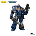 thumbnail image 1 of JOYTOY Warhammer 40K Ultramarines Heroes of the Chapter Primaris Lieutenant Erastus Collection Model, 1 of 5