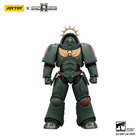 JOYTOY Warhammer 40k 1:18 Game Edition Dark Angels Heavy Intercessor with Heavy Bolt Rifle and Bolt Pistol