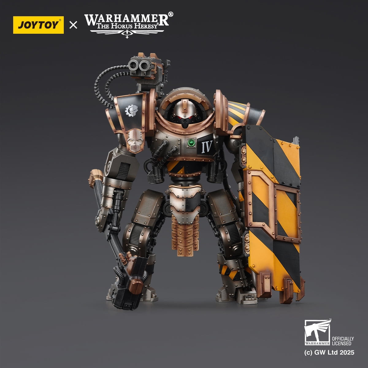 JOYTOY Warhammer Action Figures Iron Warriors Iron Circle Domitar ...