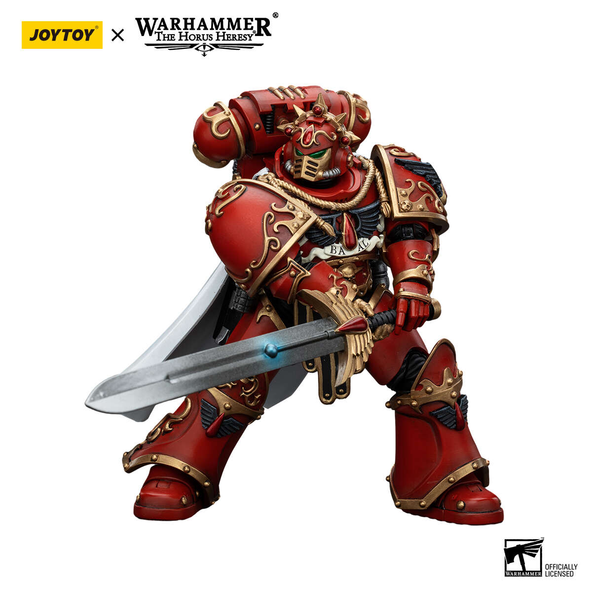 Action Figure JOYTOY Warhammer 40.000 1/18 | Blood Angels Intercessor, Modello Da Collezione Alta 12,2 Cm, Snodabile E Dipinta A Mano, Regalo Per Adulti