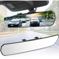 thumbnail image 1 of JOYTUTUS 15” Panoramic Rear View Mirror, Clip-On Large Rearview Extender for Safer Driving & Parking, Universal Wide Angle Rear View Mirror for Car/SUV/Truck, 1 of 2