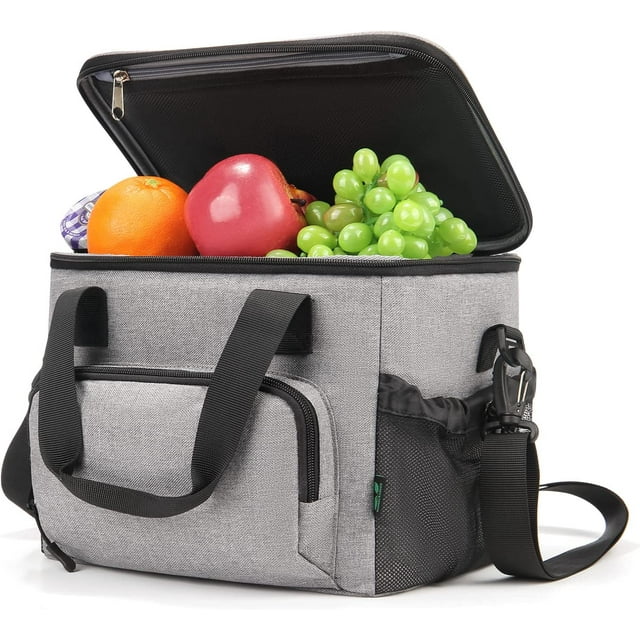 JOYTUTUS 18CANS Lunch Box,Leakproof Thermal Lunch Bag Cooler,12L