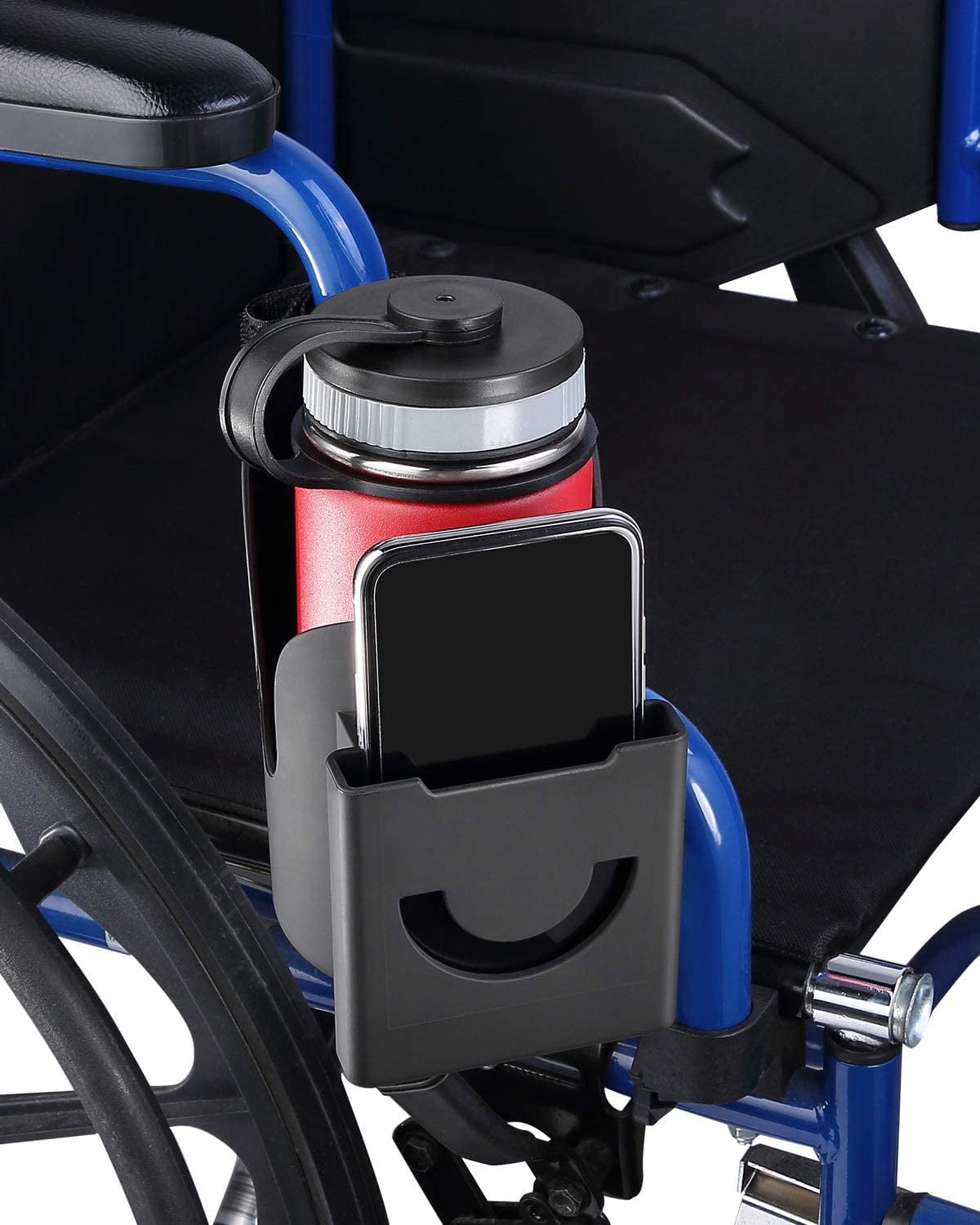 Brrnoo Bike Water Bottle Holder, Firm Environmentally Friendly Odorless  Stroller Cup Holders For Wheelchair For Trolleys For New Parents For  Cycling Enthusiasts 