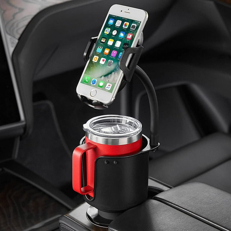JOYTUTUS Car Cup Holder Phone Mount Cell Universal Adjustable Cradle Car  Mount with Flexible Long Neck Perfect for Smartphones up to 6.7”, for iPhone  13 / 12/ X/ Xs/ 8 plus/ 8/ 7 plus/ 7/ 6s plus 