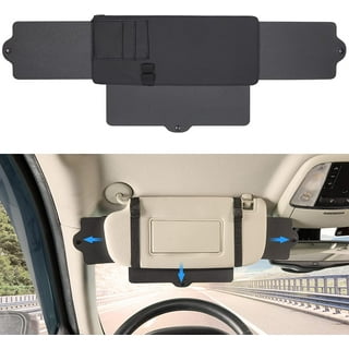 Car Sun Visor Extender , TFY Windshield and Side Window Sunshade, Protects  from Sun Glare and UV Rays, Universal Fit for Most of Cars, 1 Piece :  : Car & Motorbike