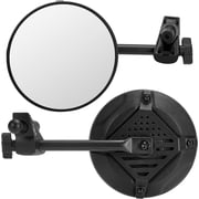 JOYTUTUS Doors off Mirrors Compatible with 2018-2023 Wrangler JL & 2020-2023 Gladiator JT, 6 Inch,with Ball Adapter