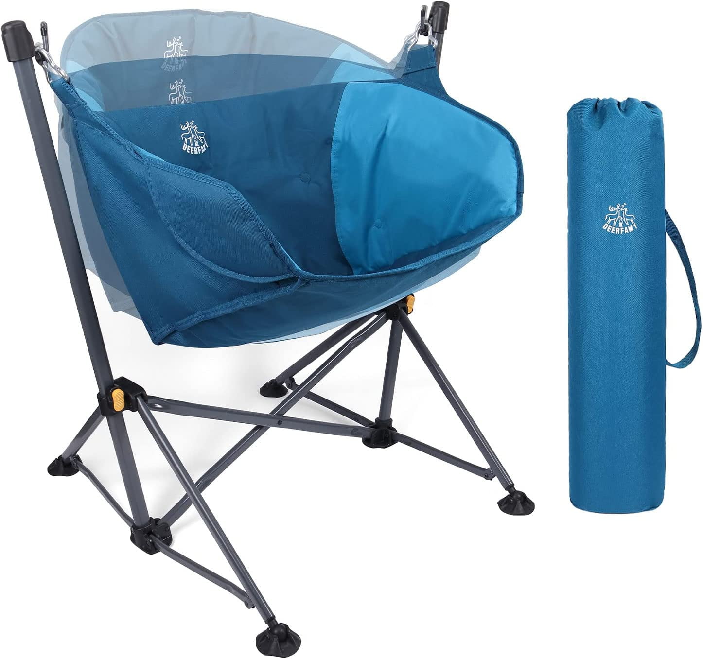 JOYTUTUS Hammock Camping Chair 350 lb Weight Capacity 600D Polyester Walmart