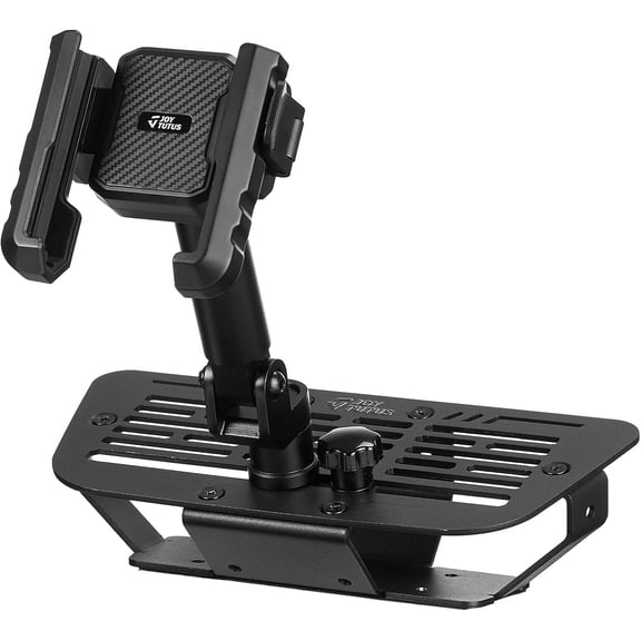 JOYTUTUS Metal Dash Mount Phone Holder Compatible with 2011-2018 Wrangler JK(Not Fit 2018 Wrangler JL)