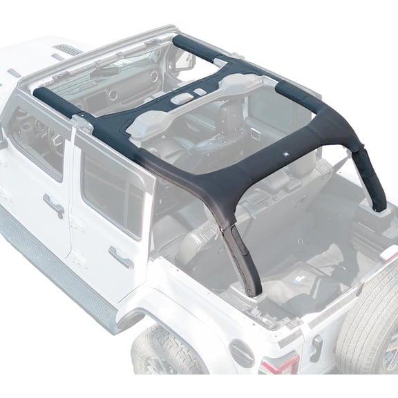 JOYTUTUS Roll Bar Cover Padding Compatible with 2018-2023 Wrangler JL Unlimited JLU (Not Fit 2024-2026), Fit Hard Top and No Top