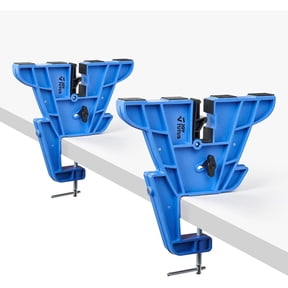 JOYTUTUS Ski and Snowboard Vises for Tuning Edges & Waxing Non-Slip Snowboard Clamp with Rubber Pads Vice Grips
