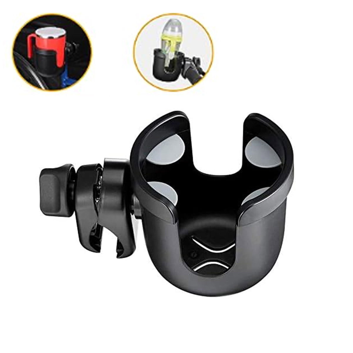 JOYTUTUS Stroller Cup Holder,Universal Drink and Bottle Holder,360