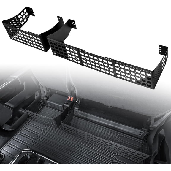 JOYTUTUS Under Seat Storage Molle Panel Accessories Compatible With 2015-2026 F150 & 2017-2026 F250 F350 Supercrew Cab