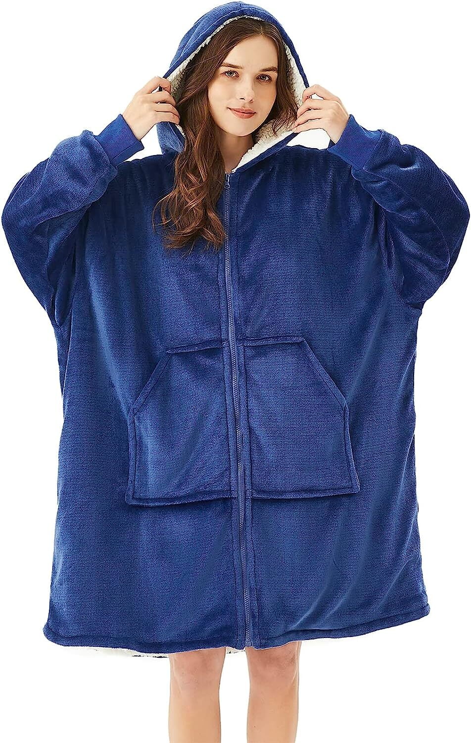 JOYWOO Wearable Blanket Hoodie, Oversized Giant Hoodie Wearable Blanket