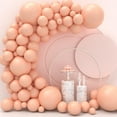 thumbnail image 1 of JOYYPOP Pastel Orange Balloons 110 Pcs Pastel Orange Balloon Garland Kit Different Sizes 5 10 12 18 Inch Light Orange Balloons for Baby Shower Birthday Party Decorations, 1 of 7