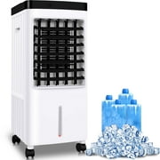 JOZERMADE Evaporative Air Cooler,3-IN-1 Portable Air Conditioners Remote Control, 70° Oscillation Energy Efficient Air Cooler for Room Bedroom Home Indoor