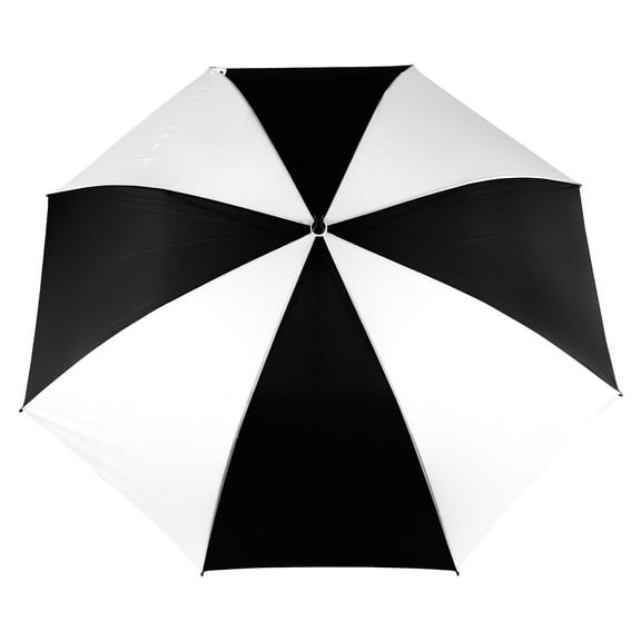 JP Lann Player Supreme Golf Umbrella 62" Black / White Single Canopy