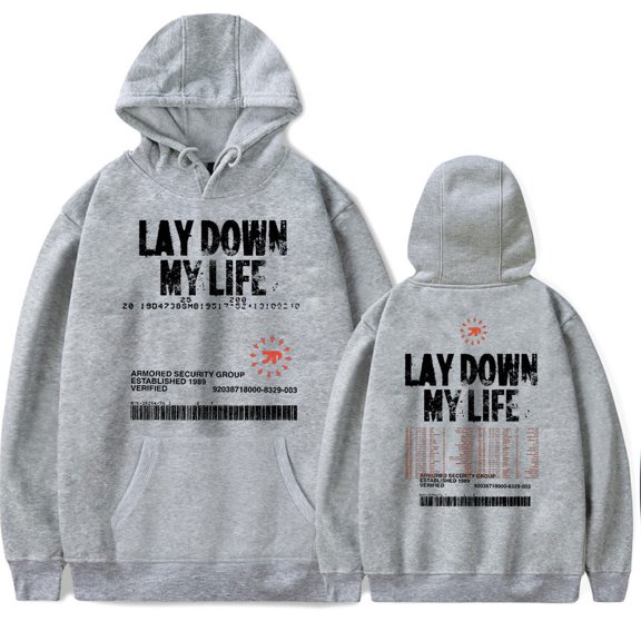 JPEGMAFIA Lay Down My Life Tour Hoodies Merch Women Men Long sleeve Fashion Casual Hooded Sweatshirts