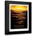 thumbnail image 1 of JPL 13x18 Black Modern Framed Museum Art Print Titled - Ride The Tides, 1 of 5