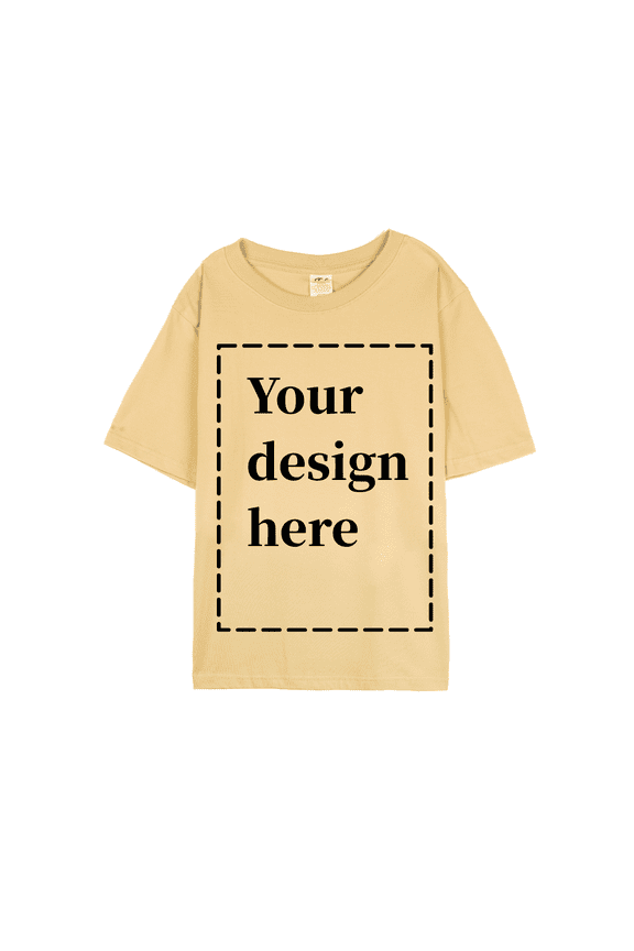 Custom T Shirts with Your Image & Text, 100% Soft Cotton for Odor-Free & Warm, Heat-Transfer & DTG Printing for HD, Fade-Resistant Image &Text, Both front&back,Personalized Gift for Men&Women